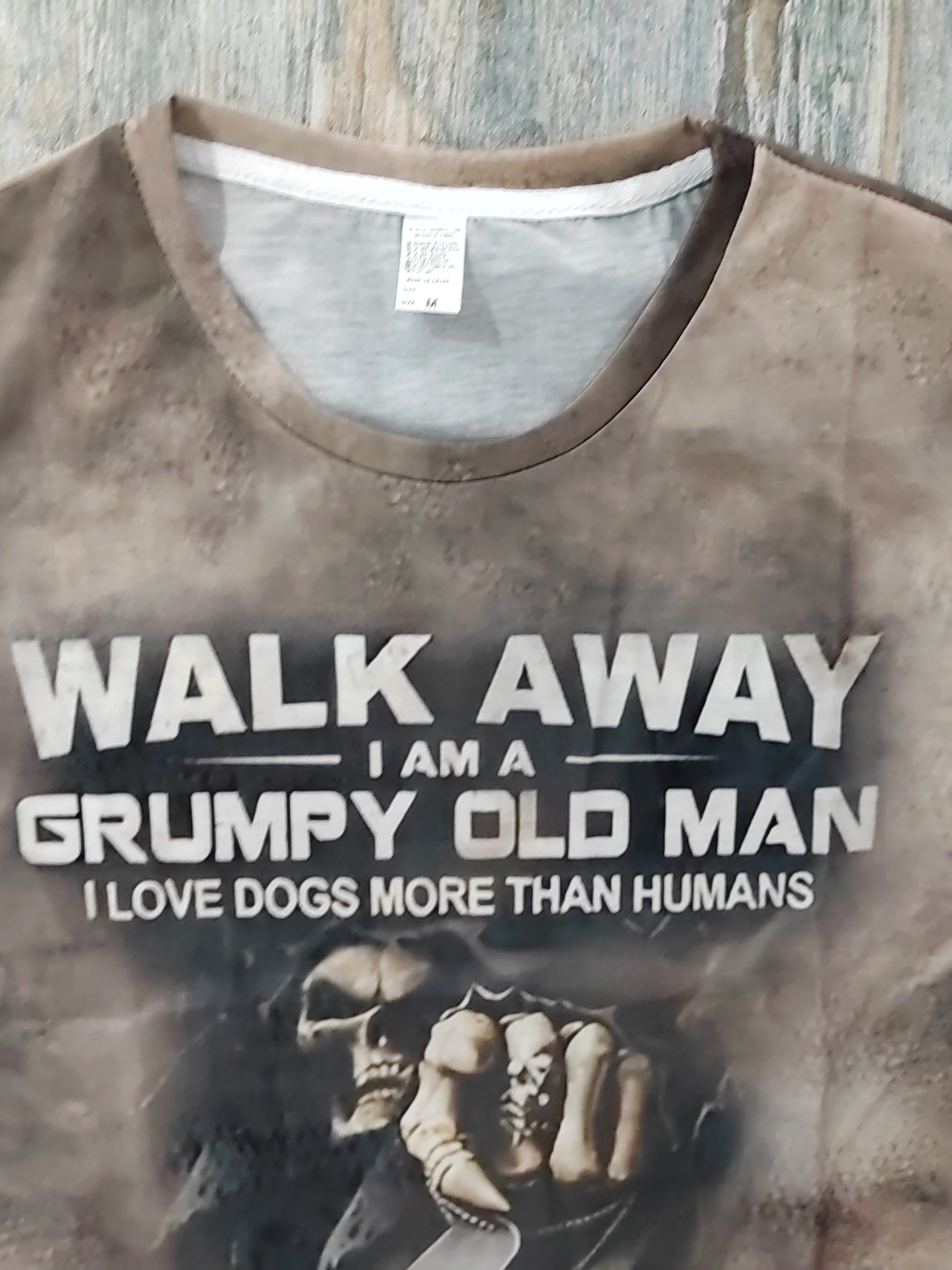 Men's T shirt Tee Graphic Tee Funny T Shirts Slogan T Shirts Skull Letter Graphic Prints Crew Neck Brown 3D Print Outdoor Street Print Clothing Apparel Vintage Sports Designer