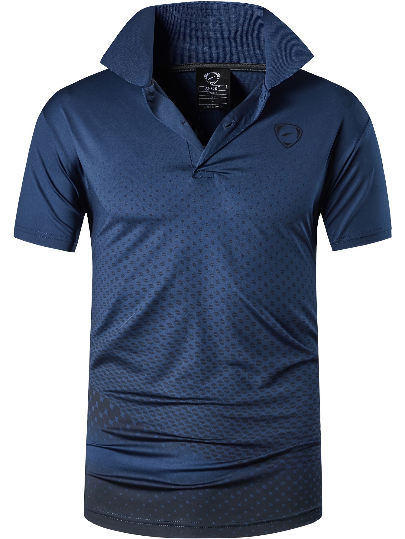 Jeansian Men's Sport Tee Shirts Tshirt T-Shirt Poloshirts Short Sleeve Tennis Golf Bowling LSL195