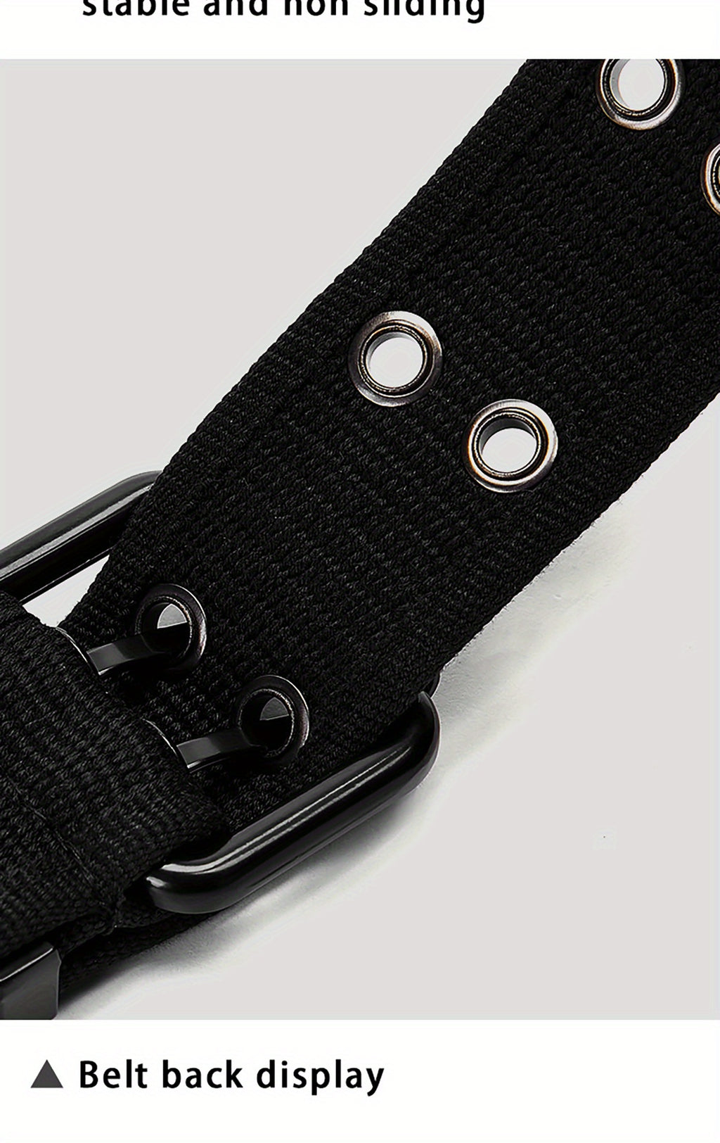 Unisex geflochtener Gürtel mit Dornschließe aus Metall, perfekt für legere, sportliche oder Business-Looks, ideal zu Jeans und Hosen