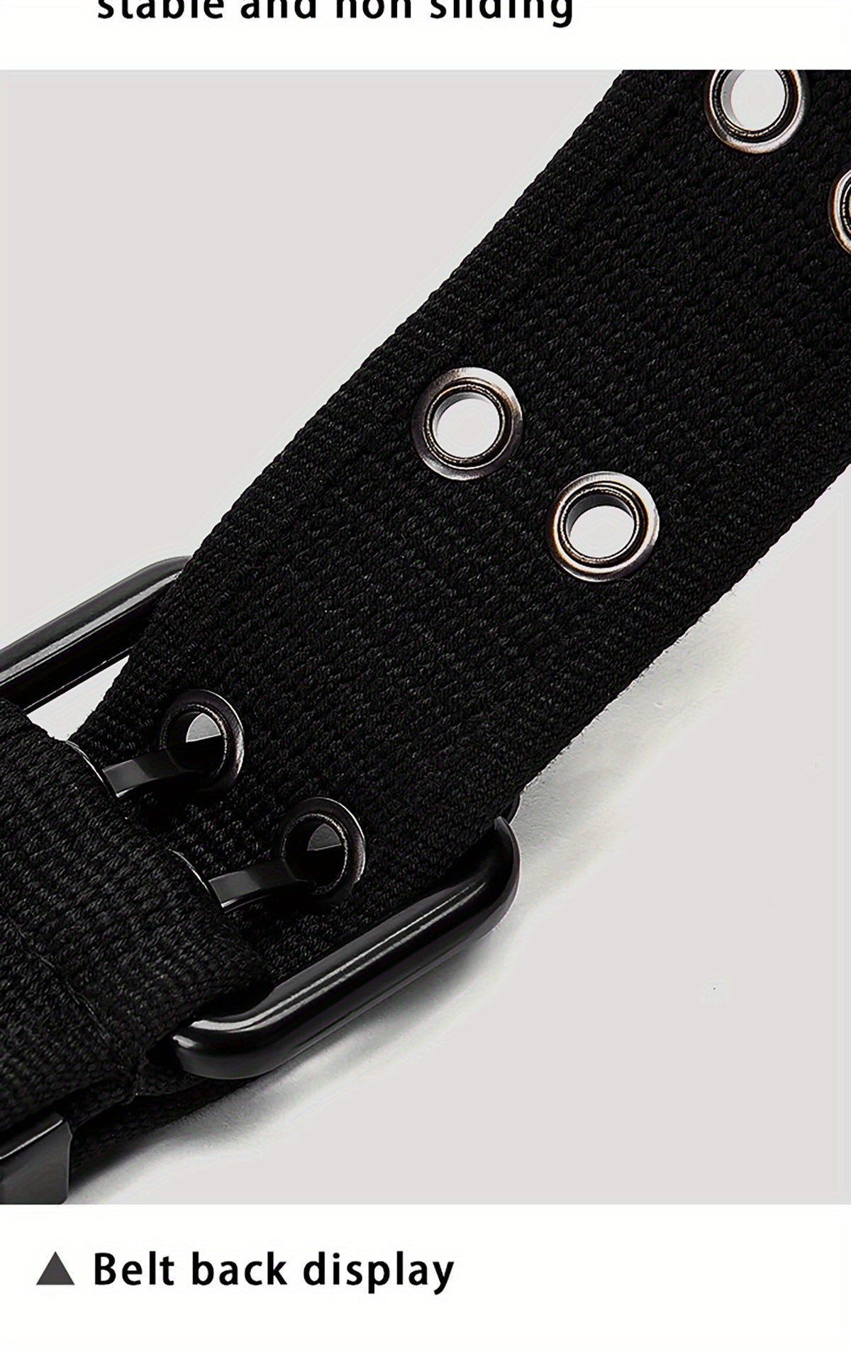 Unisex geflochtener Gürtel mit Dornschließe aus Metall, perfekt für legere, sportliche oder Business-Looks, ideal zu Jeans und Hosen