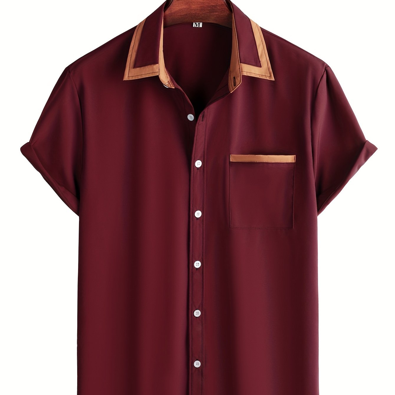 New Lightweight Casual Short-Sleeve Shirt for Men for Spring And Summer.