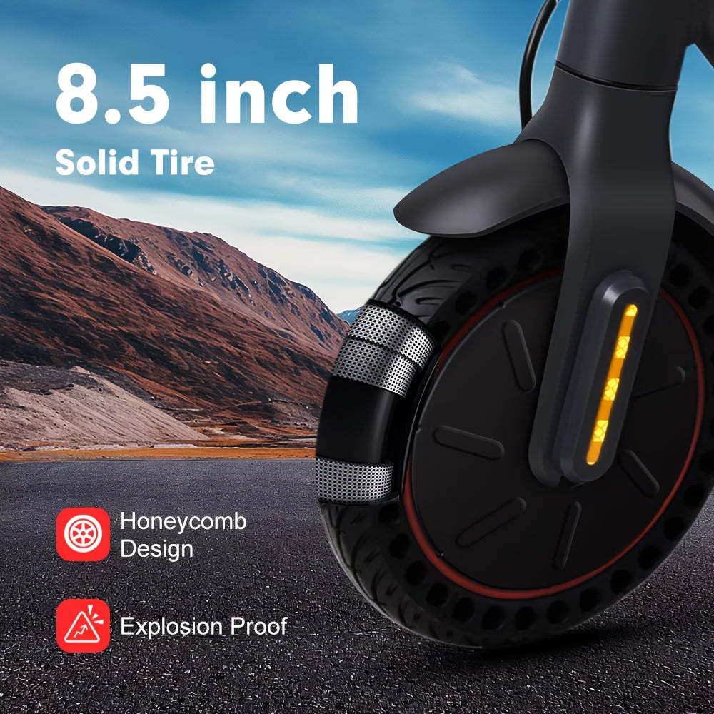 1/2PACKS 350W Electric Scooter for Adults & Teens, 6/9/15 Mph Three Speed, Max Range 20 Miles, Dual Brake & 8.5" Honeycomb Tires, Fast Charging, Foldable E- Scooter for City Commuting, Birthday Gift, Scooter For Men, Foldable