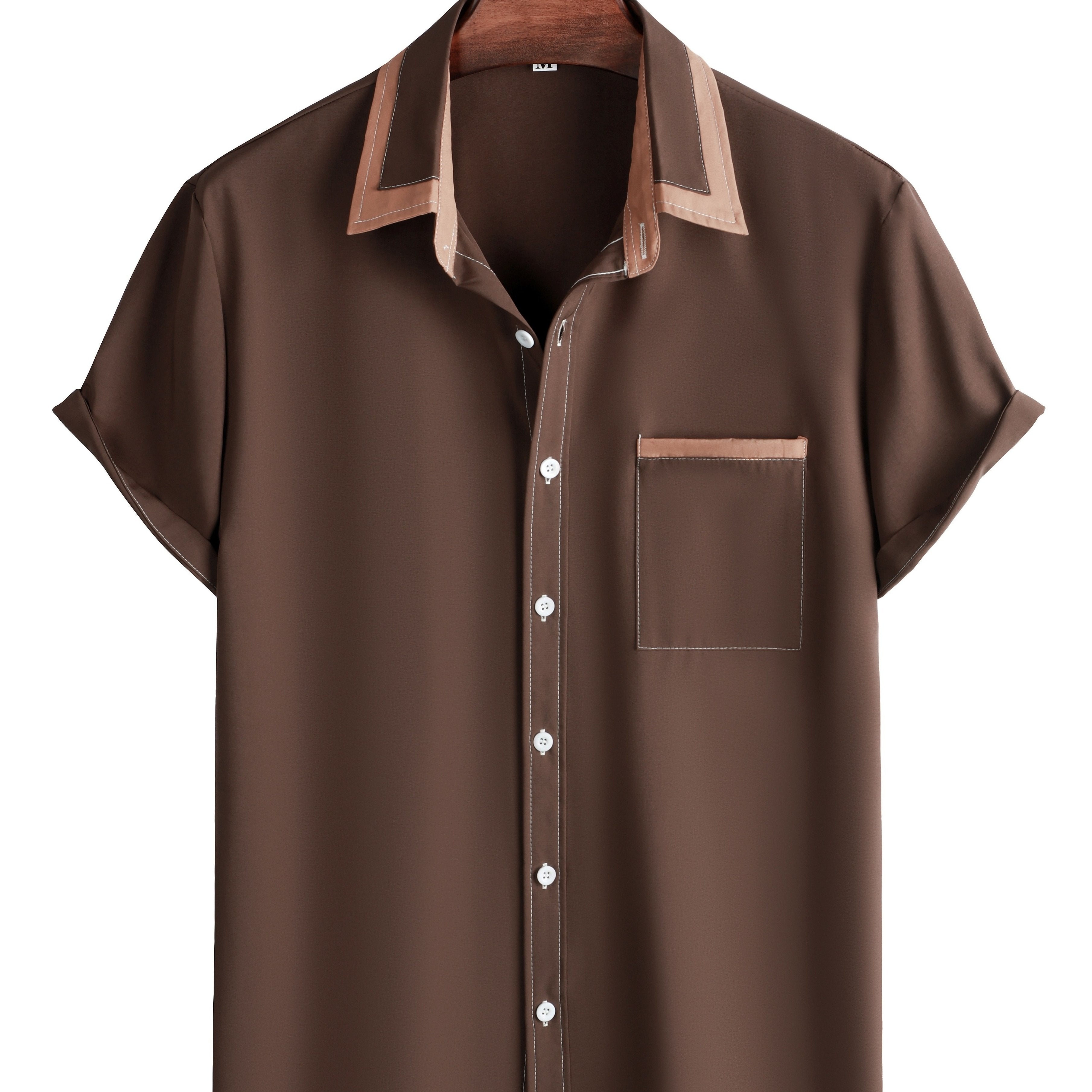 New Lightweight Casual Short-Sleeve Shirt for Men for Spring And Summer.