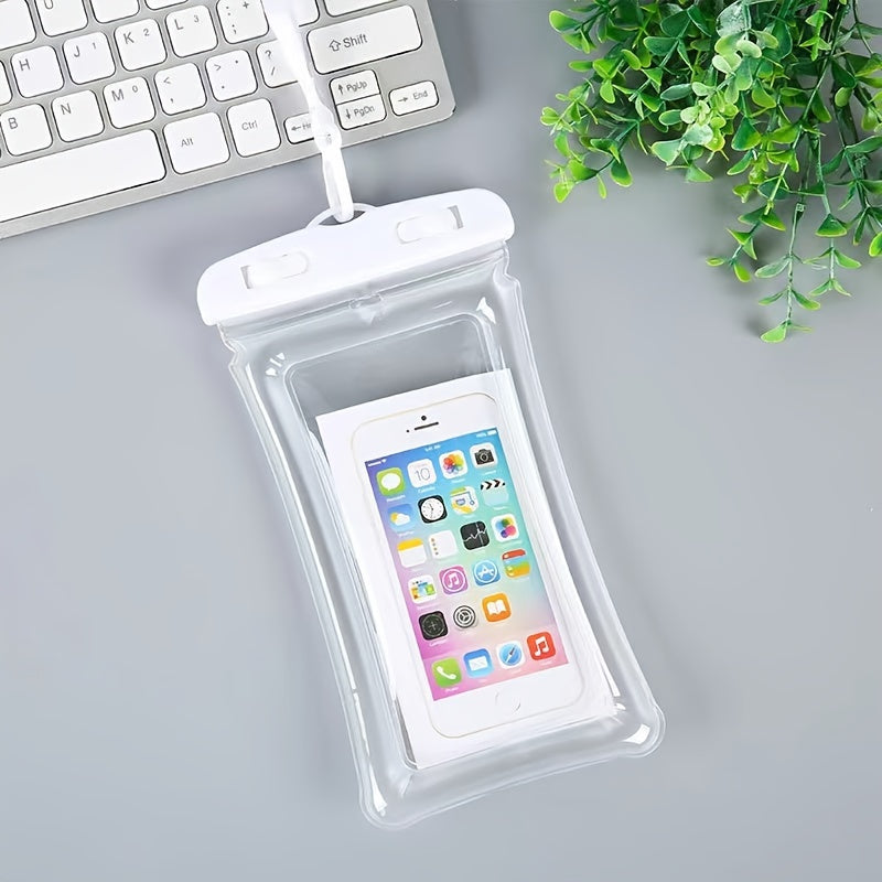 1pc Oversized Waterproof Bag-Keep Your Smartphone Dry And Protected Underwater! Perfect For Underwater Activities, Beach, Swimming, Surfing And Rafting