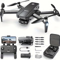 Holy Stone HS720R 3 Axis Gimbal GPS Drones with Camera for Adults 4K EIS; FPV RC Drone, Foldable Quadcopter with 10000 Feet Video Transmission Control Range, Brushless Motor, Follow Me, Auto Return