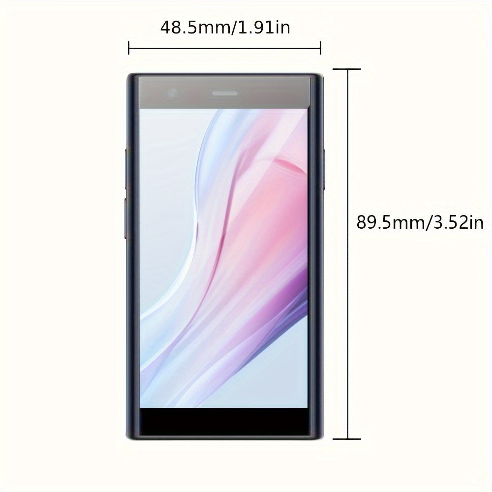 Mini Smartphone 3G Unlocked Mini Phone Kid's Smartphone 3.0'' HD Touch Screen World's Smallest Phone 1000mAh Battery Dual SIM Little Mobile Phone with Face ID Pocket Youngsters Cellphone 2GB+16GB Best Backup Phone Best Creati