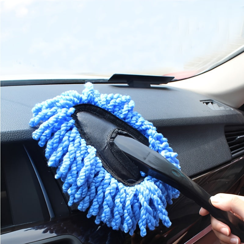 Kleine Nanofaser Auto Staubentfernungsbürste Weiche Mini Borstenbürste Staubwedel Wisch Auto Innenreinigung