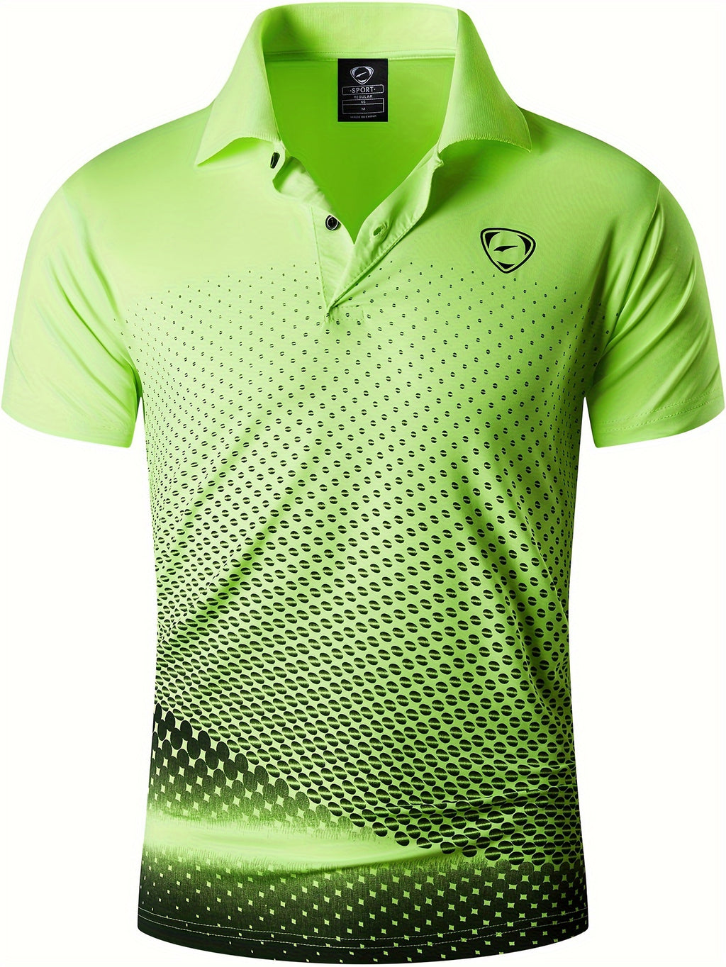 Jeansian Men's Sport Tee Shirts Tshirt T-Shirt Poloshirts Short Sleeve Tennis Golf Bowling LSL195