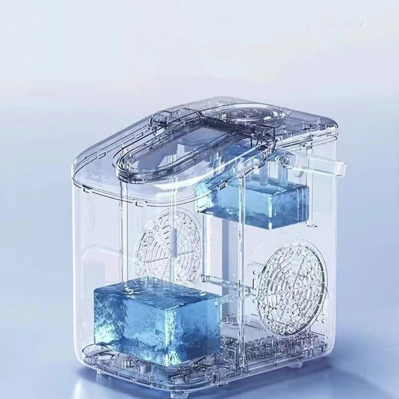 ice Machine Automatic mini electric Ice Cube Maker for Bar Home Kitchen Office 6Mins/9 Pcs Portable Ice Maker ice making Machine
