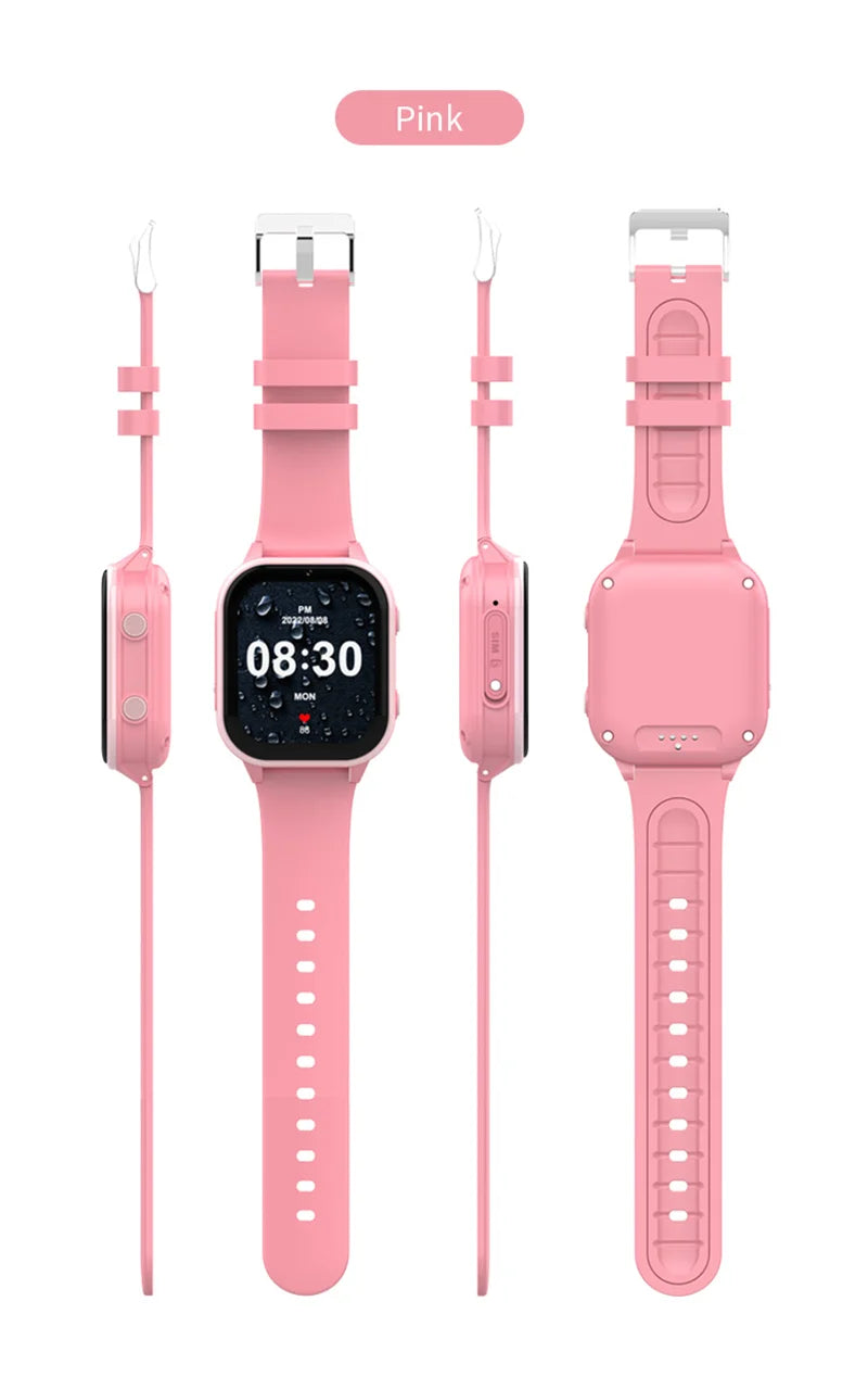 4G Smart Watch Kid SOS GPS WiFi Wristwatch Whatsapp KT19Pro MAX Android8.1 with Video Call Camera Monitor Children smartwatch