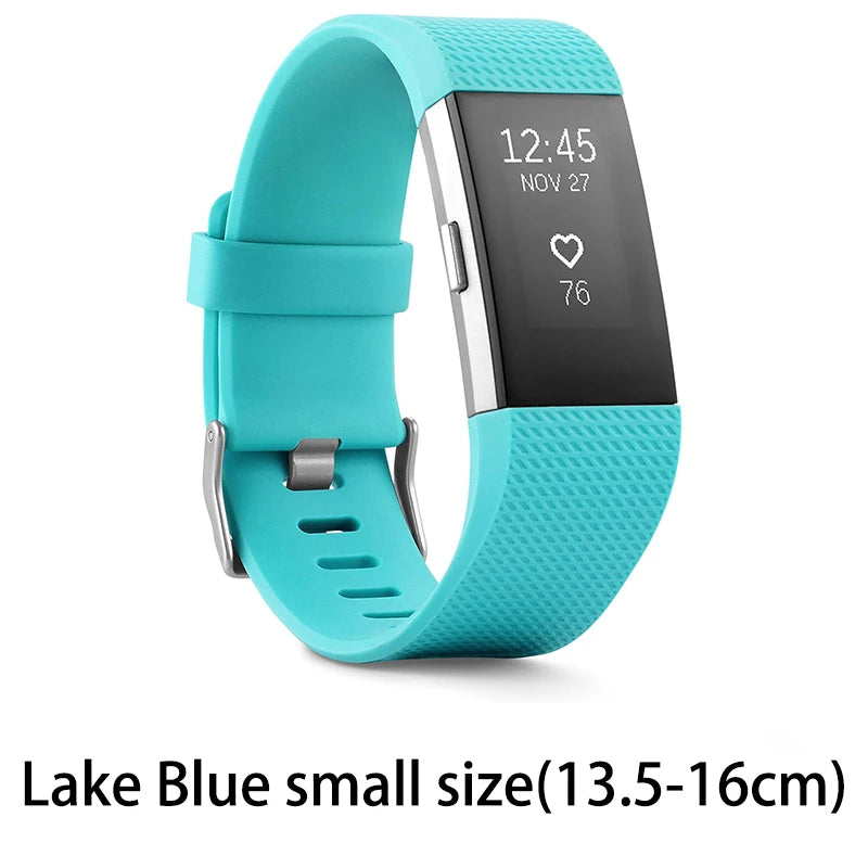 Fitbit Charge 2 Fitness Tracker Smart Wristband Heart Rate Monitor Sleep Steps Call Reminder GPS Sports Watch for iOS Android
