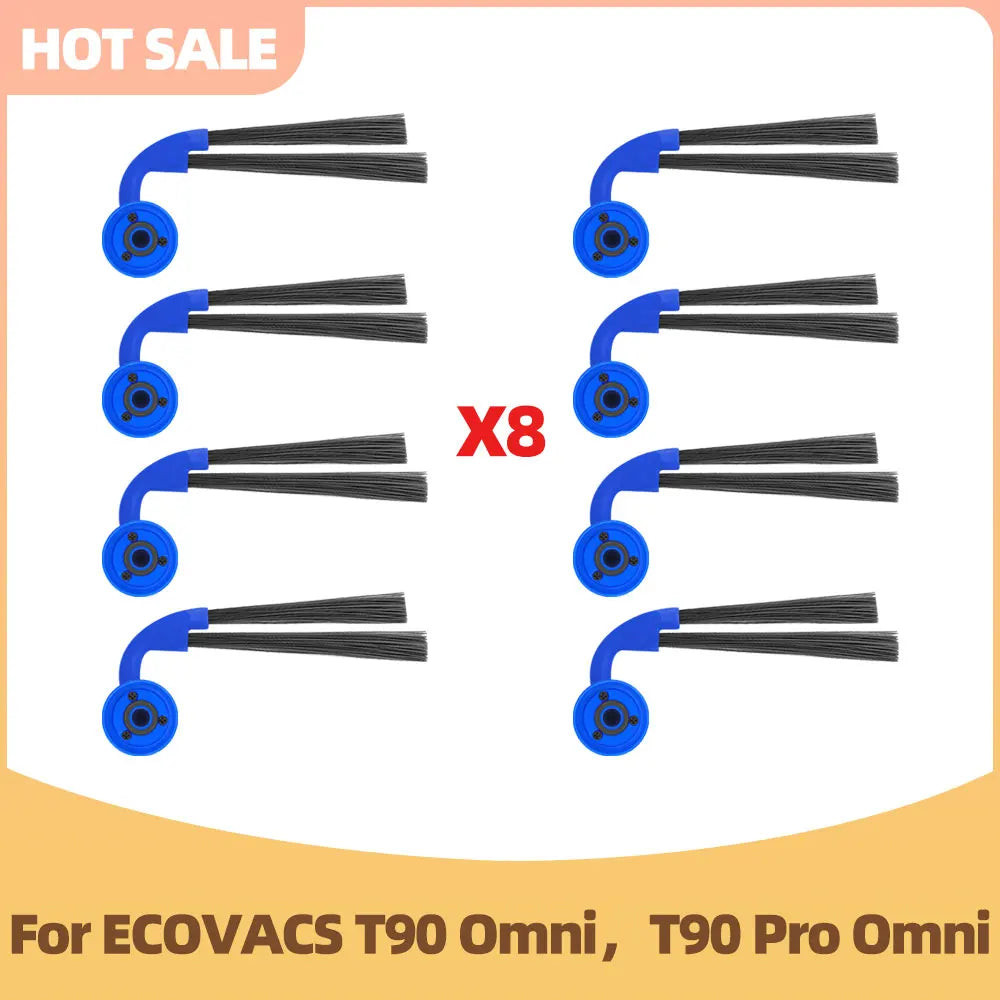 Compatible For Ecovacs T90 omni, T90 Pro omni Vacuum Cleaner Spare Parts Side Brush Filter Dust Bag Mop Replacement Accessories