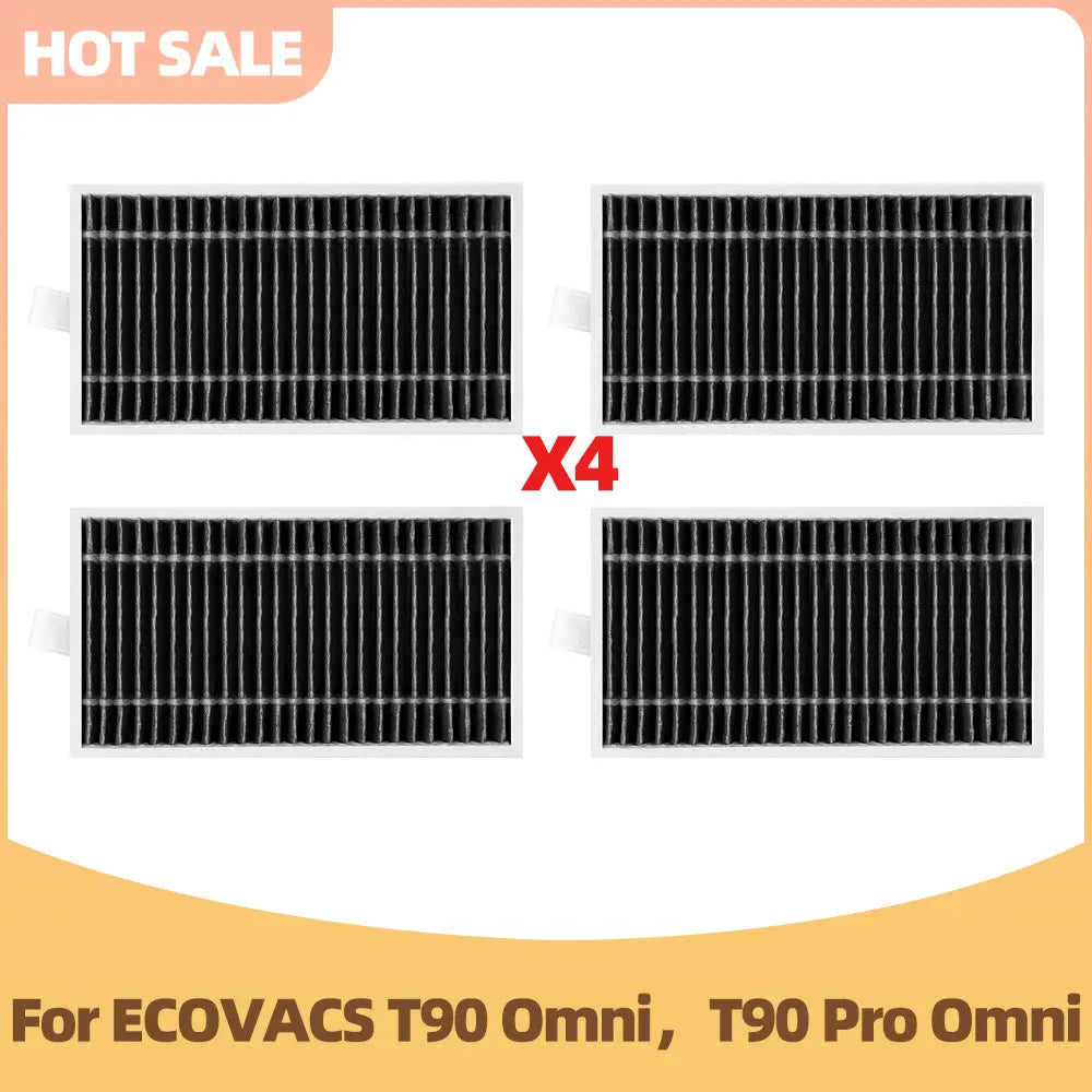 Compatible For Ecovacs T90 omni, T90 Pro omni Vacuum Cleaner Spare Parts Side Brush Filter Dust Bag Mop Replacement Accessories