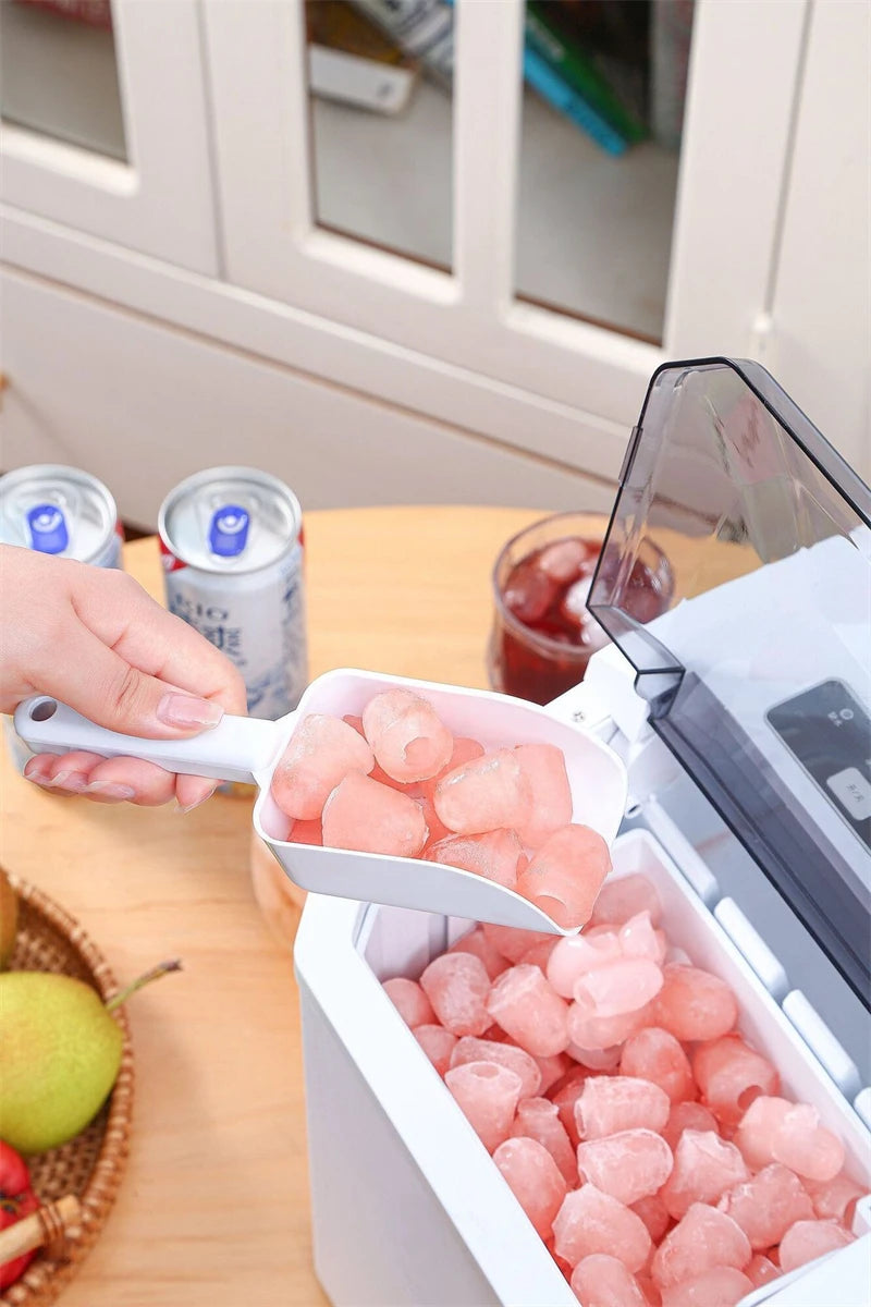 ice Machine Automatic mini electric Ice Cube Maker for Bar Home Kitchen Office 6Mins/9 Pcs Portable Ice Maker ice making Machine