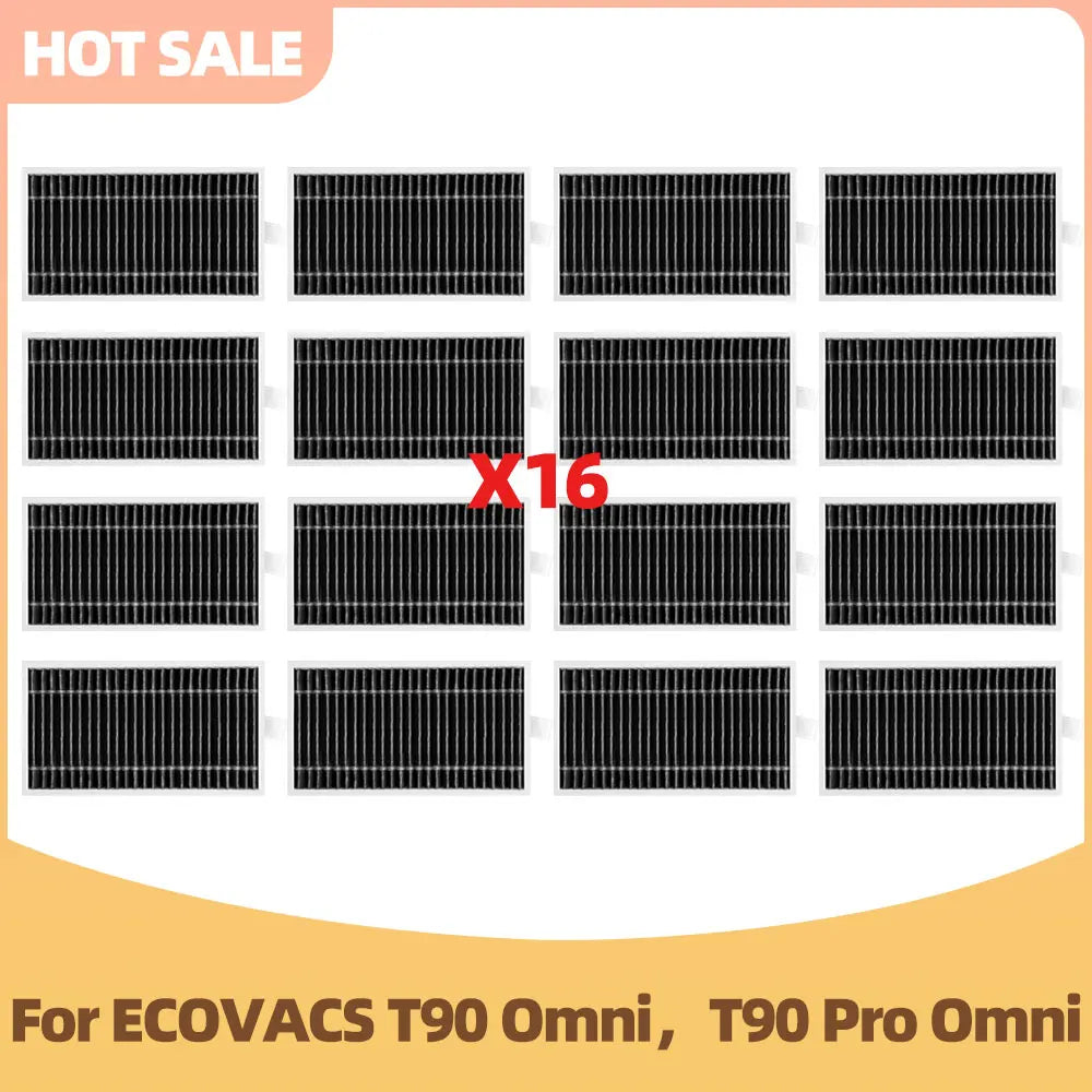 Compatible For Ecovacs T90 omni, T90 Pro omni Vacuum Cleaner Spare Parts Side Brush Filter Dust Bag Mop Replacement Accessories