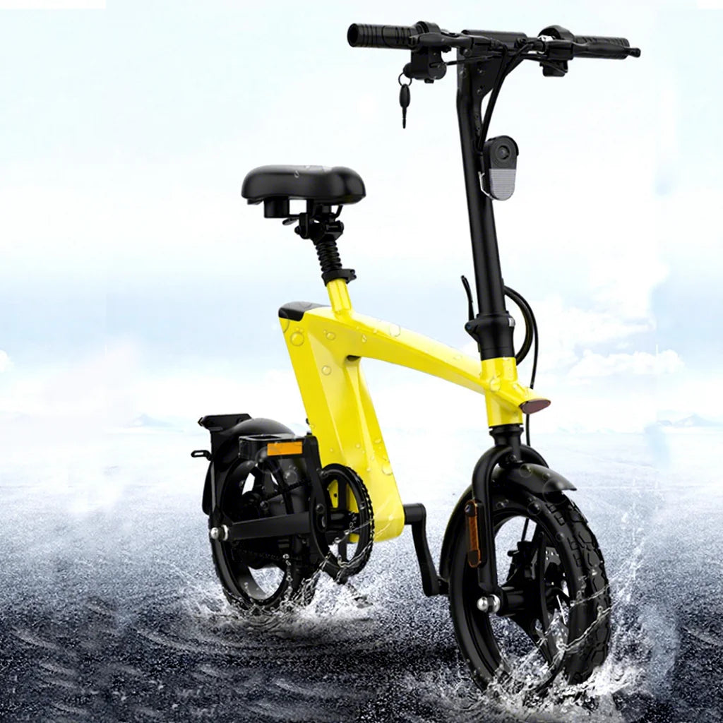 Eu Usa Stock Dropshipping H1 Aluminum Alloy Frame E-bike Rear Suspension 10Ah 250W Electronic City Road Adult Electric Bike