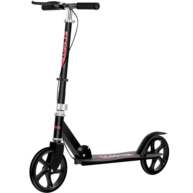 Wholesale Handbrake Foldable Scooter for Adults Teenagers Children Two-Wheel Commuter Scooter for City Campus Use
