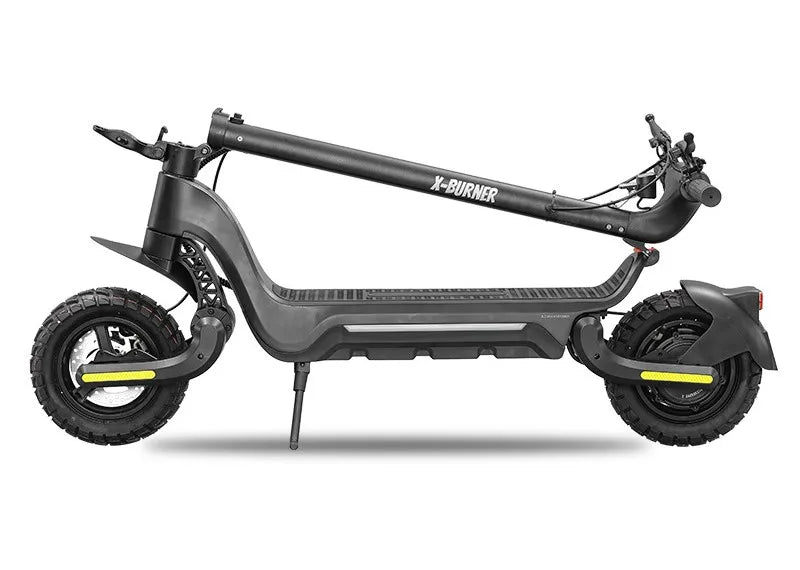 1600W Dual Motor Off Road Electric Scooter 10 Inch All Terrain Tires Double Shock Absorber Folding Design