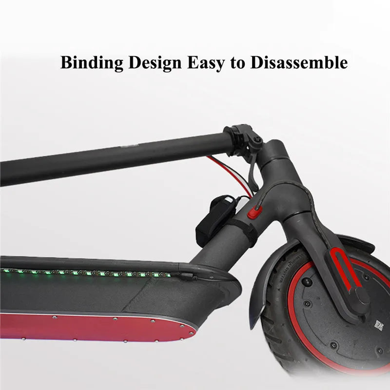 LED Strooklig Flitslig RGB Barlamp vir Xiaomi M365 Pro 1S Elektriese Bromponie Vir Ninebot Skaatsplank Lang Lig Flits Model