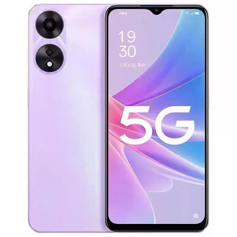 Gebrauchtes Opo A58X 5G 8GB RAM 128GB Global Version Original Smartphones Perfekter Zustand Kratzfrei Generalüberholt Zubehör