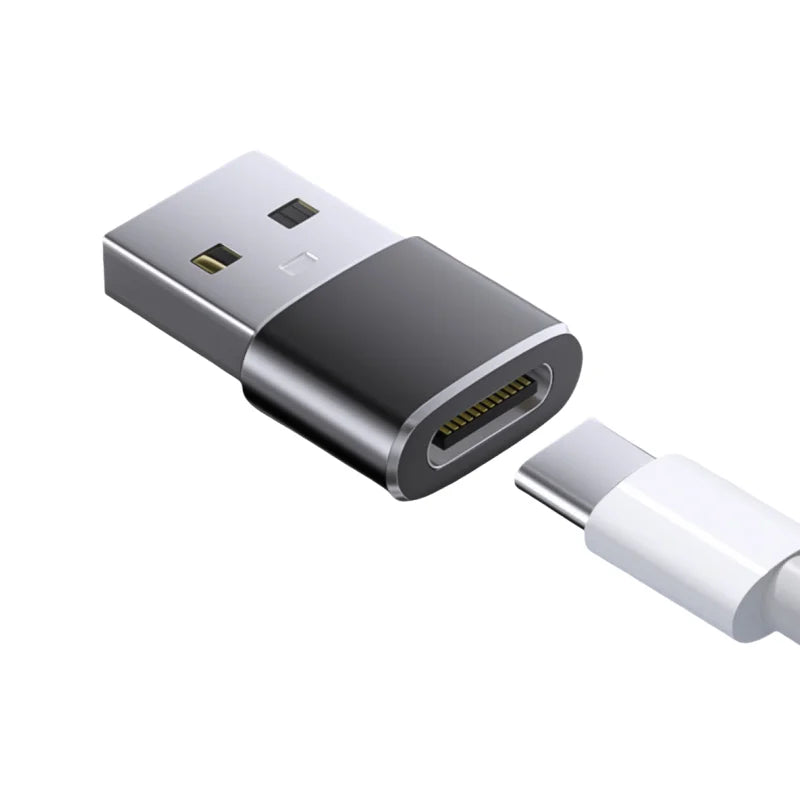 OTG USB C auf USB Adapter Handy Lade- und Datenkabel mit Typ-C Buchse Konverter Adapterkopf