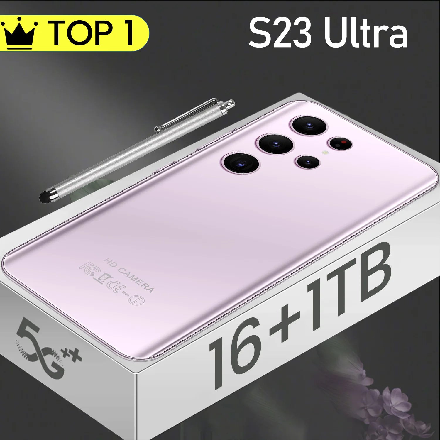 S23 ULTRA Neues 6,7 Zoll Smart Android All-in-One Telefon 108MP Grenzüberschreitende englische Werksausgabe Dropshipping Auf Lager