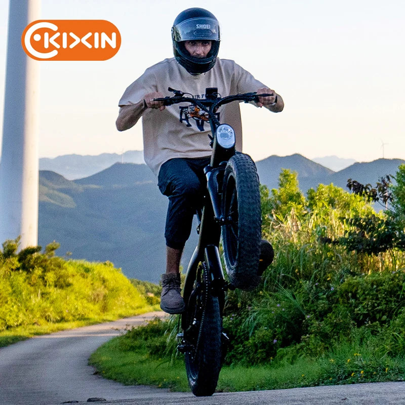 KIXN Q3 20 Inch Folding Electric Bike New Model Men's E Mountain Bike with Dual Disc Brake 48V Aluminum Alloy Frame Great Price