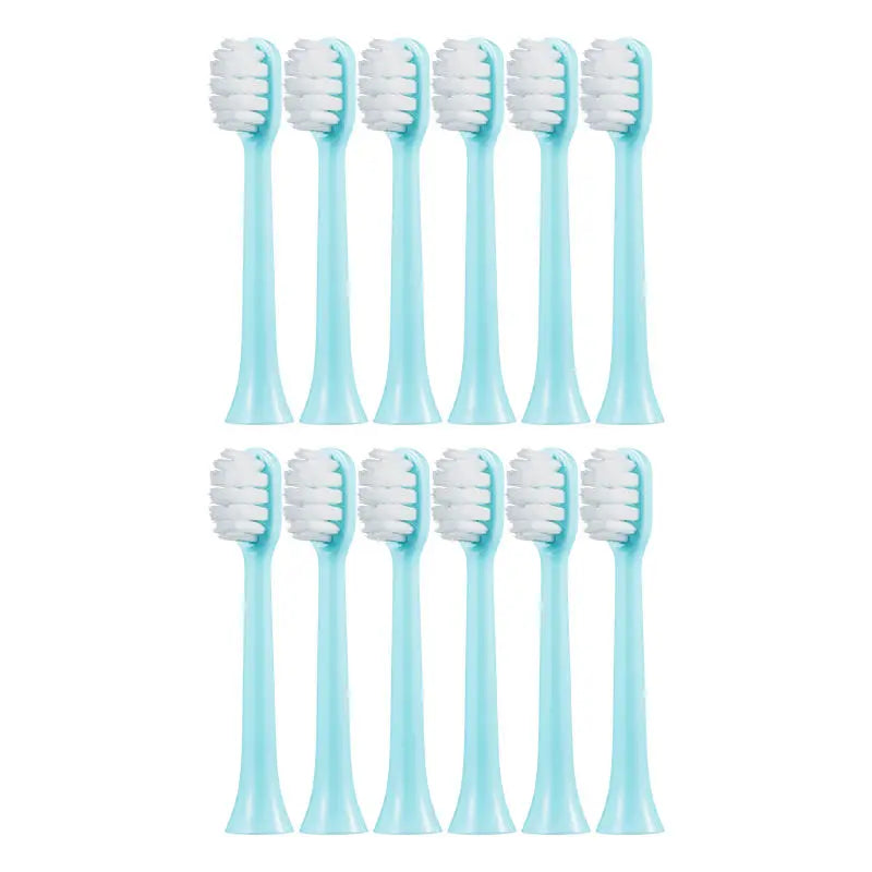 Bristle Antibacterial Electric Toothbrush Replacement Heads Compatible with Popular Sonic Brush Models 10 Pieces