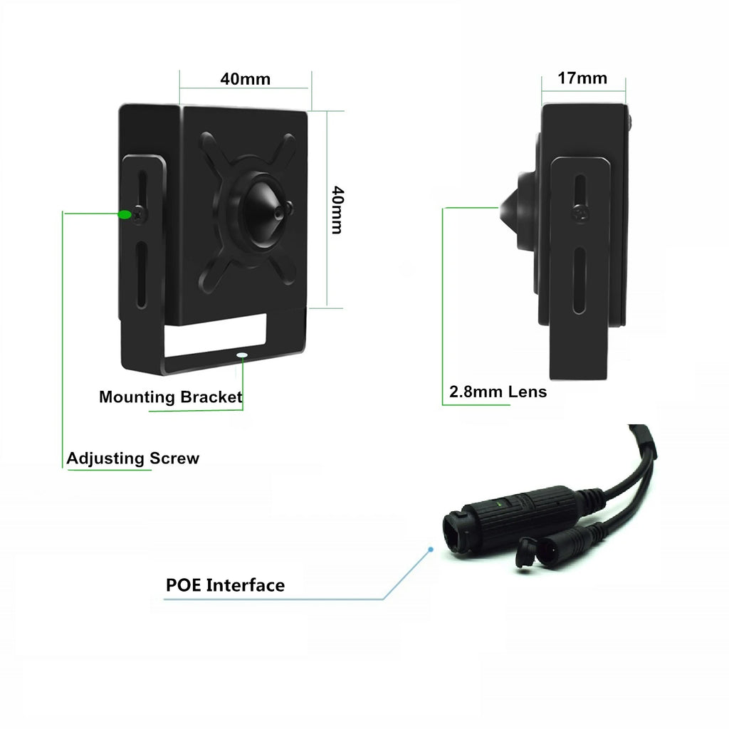 Mini 8MP 6MP 3MP POE Audio IP Camera H.265 IMX415 IMX335 IMX307 CCTV Camera for POE NVR System indoor Home Security Surveillance