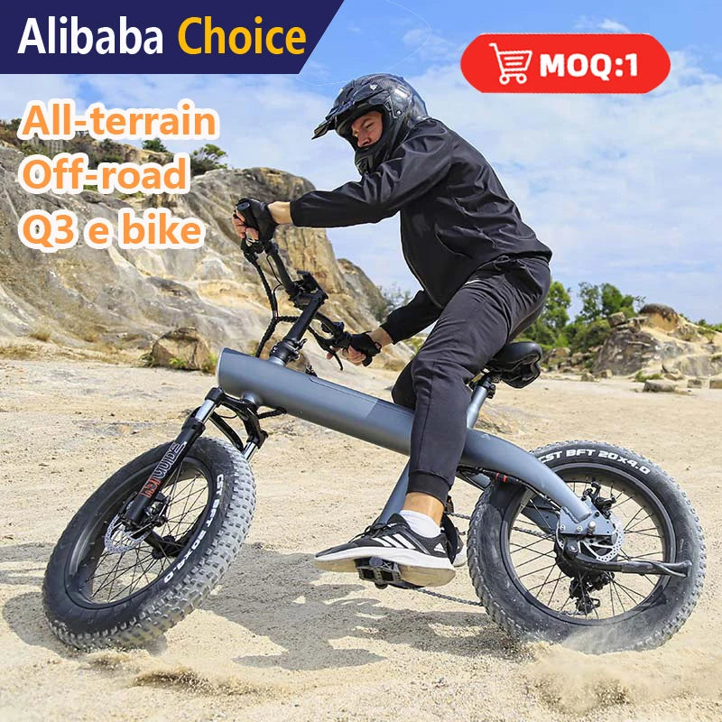 KIXIN America 100km Long Distance Rear Drive Holland Ebike Trye Cruiser Bike 48v Electric Bike Mountain Bicycle Fat Tire E-bike