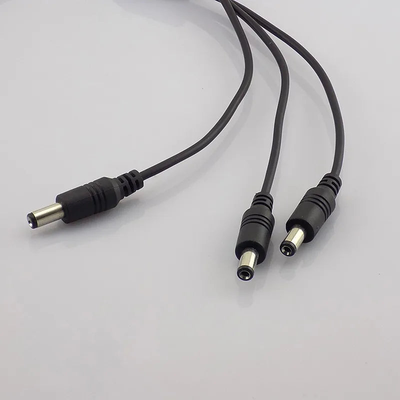 2.1*5.5mm 1 Buchse auf 2 3 4 5 8 Stecker DC-Stromverteilerkabel für CCTV-Überwachungskamera-Zubehör Netzteil 12V
