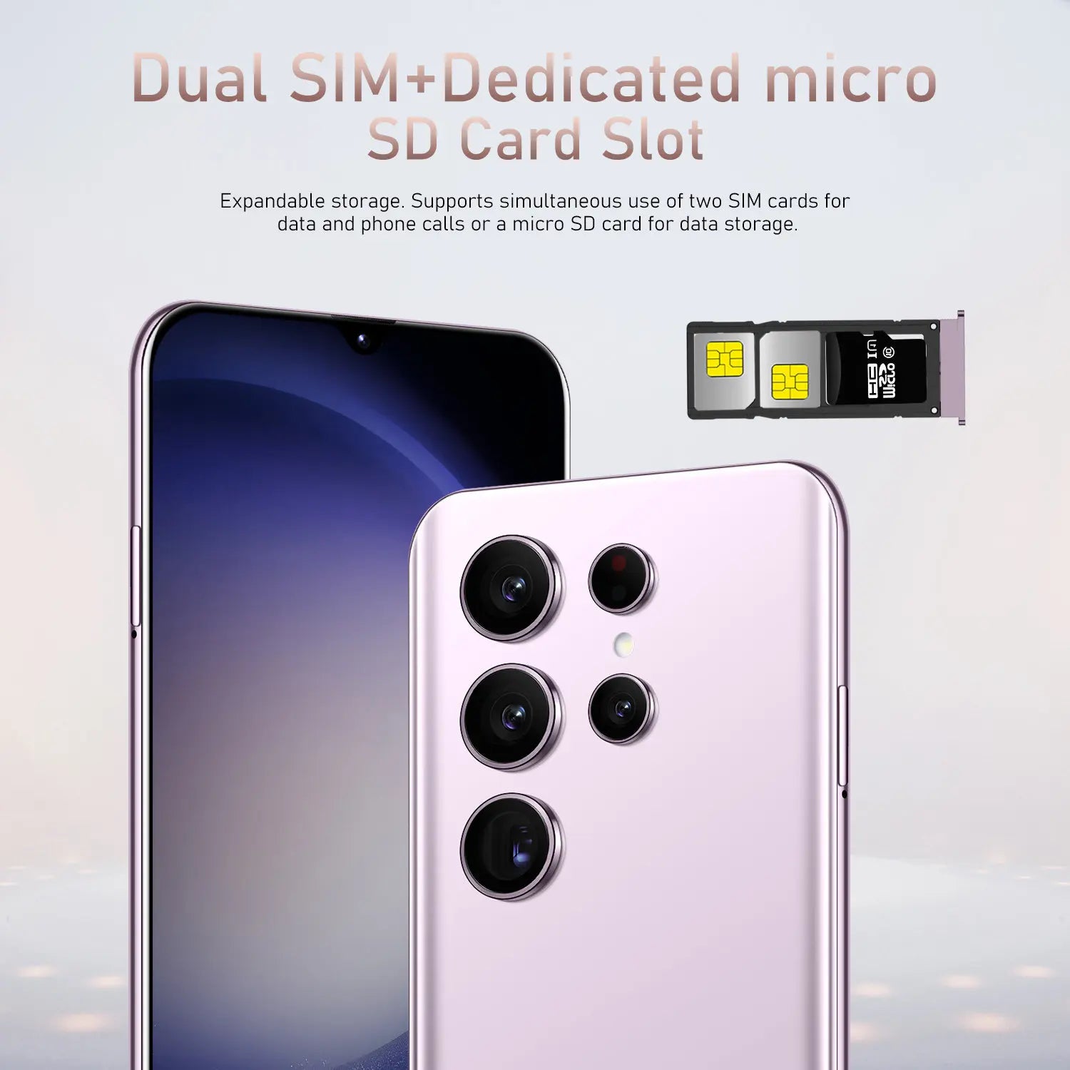 S23 ULTRA Neues 6,7 Zoll Smart Android All-in-One Telefon 108MP Grenzüberschreitende englische Werksausgabe Dropshipping Auf Lager