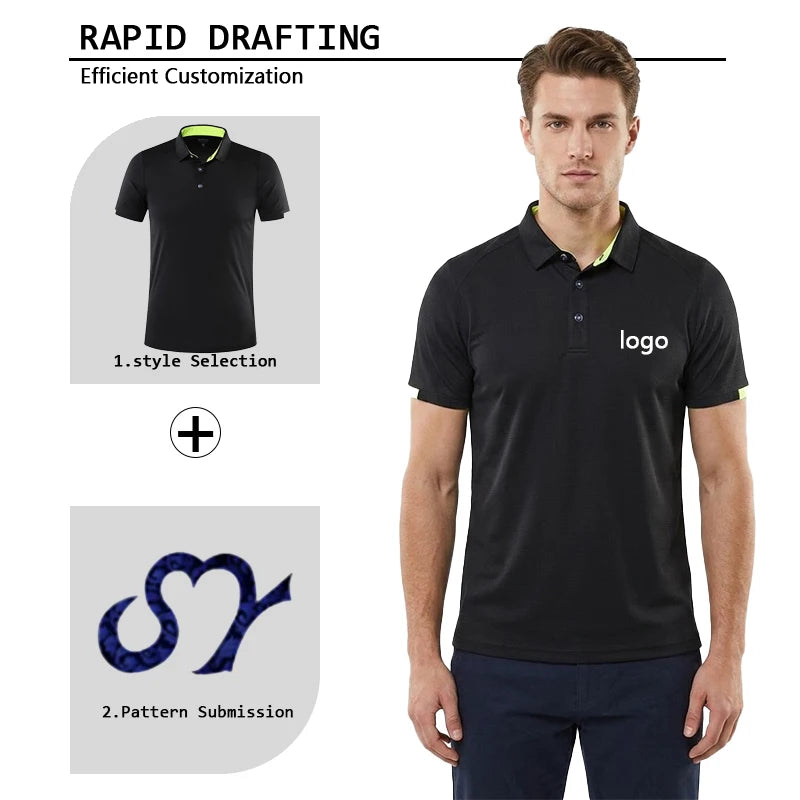 New Arrival Fashion Popular Solid Color Spandex/Polyester Knitted Fabric Button Neck Shirt Short Sleeve Casual Workwear Original