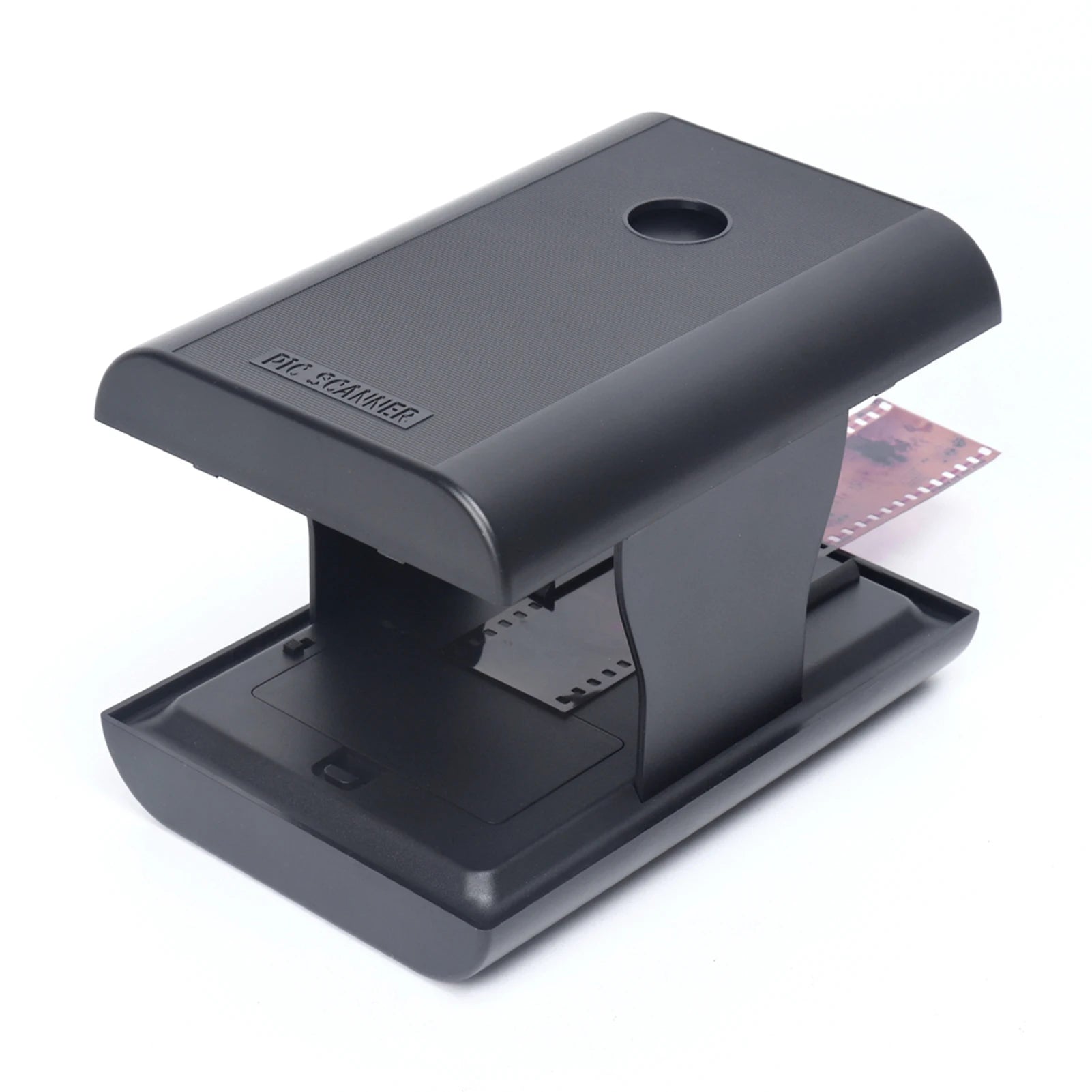 Mobile Film Slide Scanner for 35mm/135mm Negatives and Slides with LED Backlight Free APP Foldable Novelty Scanner Toys Gift