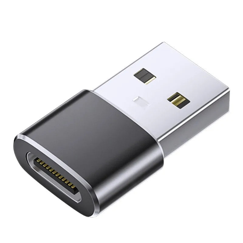 OTG USB C auf USB Adapter Handy Lade- und Datenkabel mit Typ-C Buchse Konverter Adapterkopf