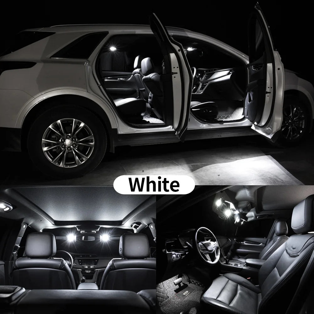 BADEYA Interior LED Light Car Bulb Kit For Volvo V70 MK1 MK2 MK3 1996-2012 2013 2014 2015 2016 Indoor Reading Dome Trunk Lamp