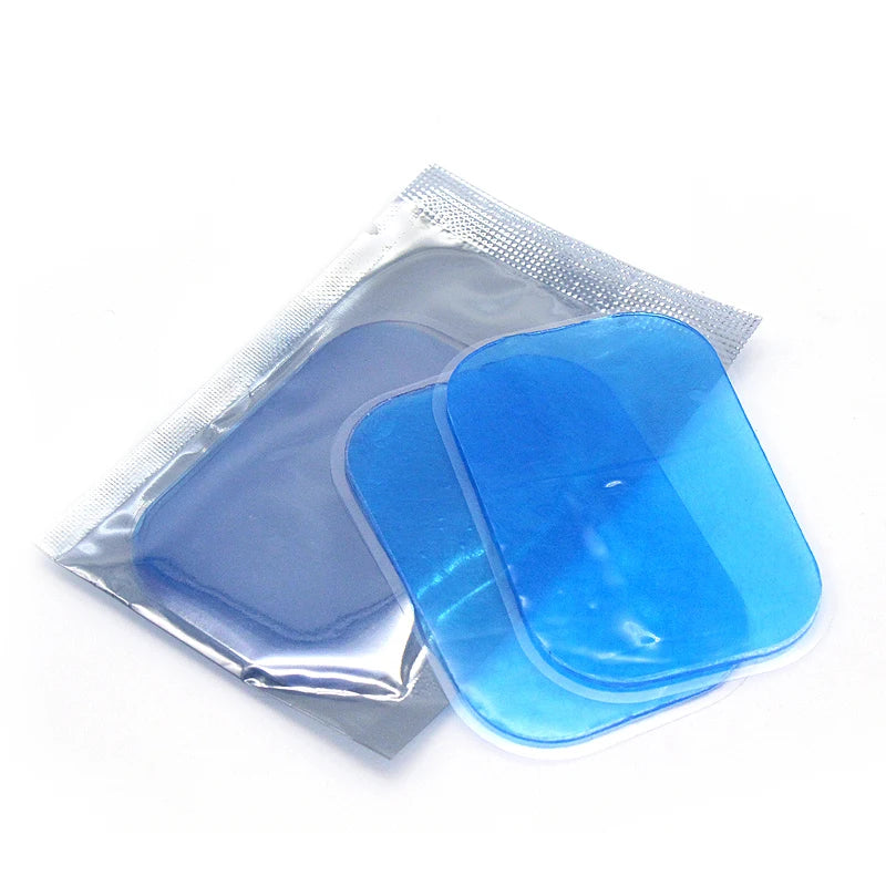 4*6cm EMS ABS Fitness Gel Pads  Muscle Stimulator Exerciser Replacement Gel Patch Fitness Accessories Training Massager Relax