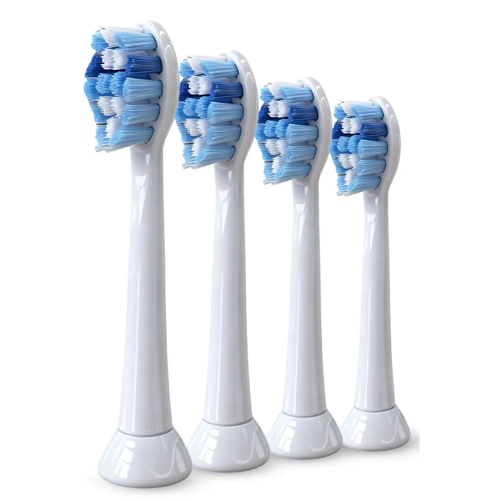 Bristle Antibacterial Electric Toothbrush Replacement Heads Compatible with Popular Sonic Brush Models 10 Pieces