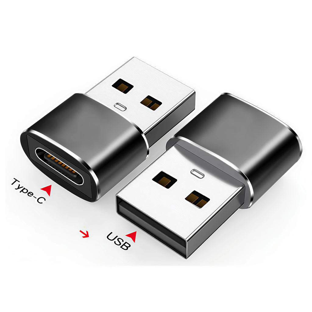 Portable Type-C to USB-A Converter OTG Adapter Use for Date Computer PC Tablet Easy to Carry USB C to USB Adapter