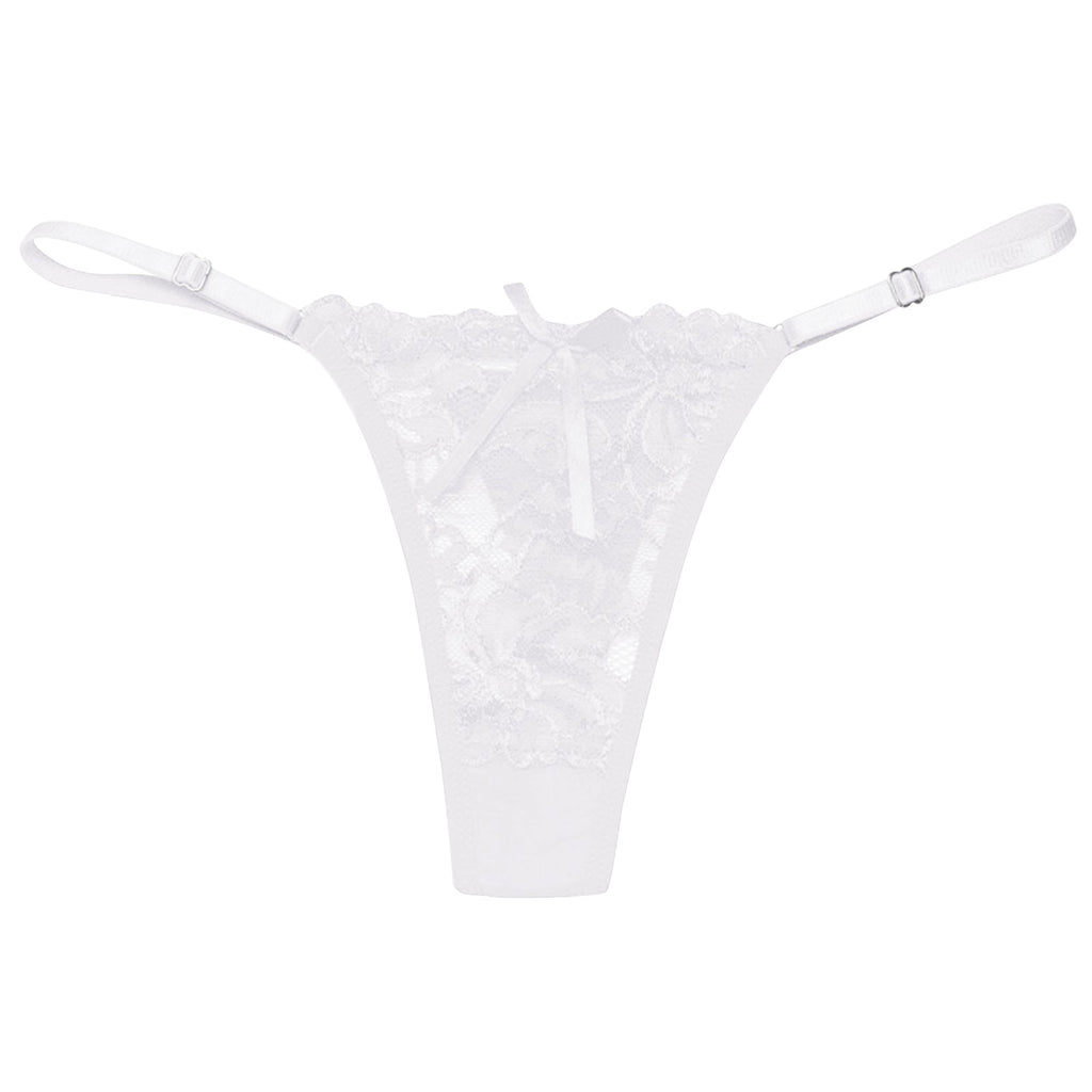 Ladies Lace Sexy Panties Embroidered Bandage Underwear Women Transparent Breathable Thongs Bowknot Sexy Lingerie трусы женские