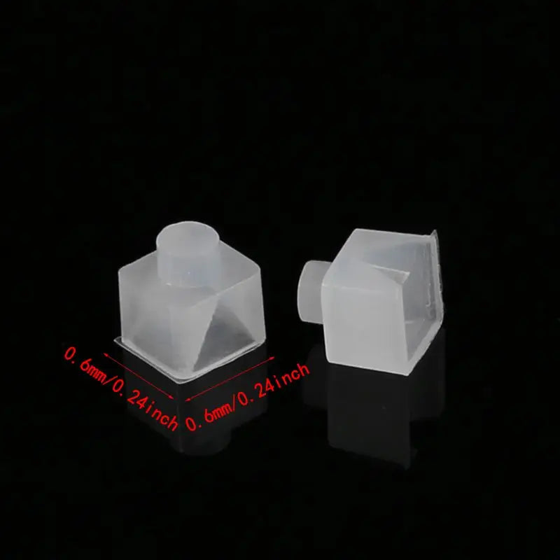 1 Pair V Block Tonarmlager Tone Bearings Set Replacement for Lenco Vinyl Record Turntable
