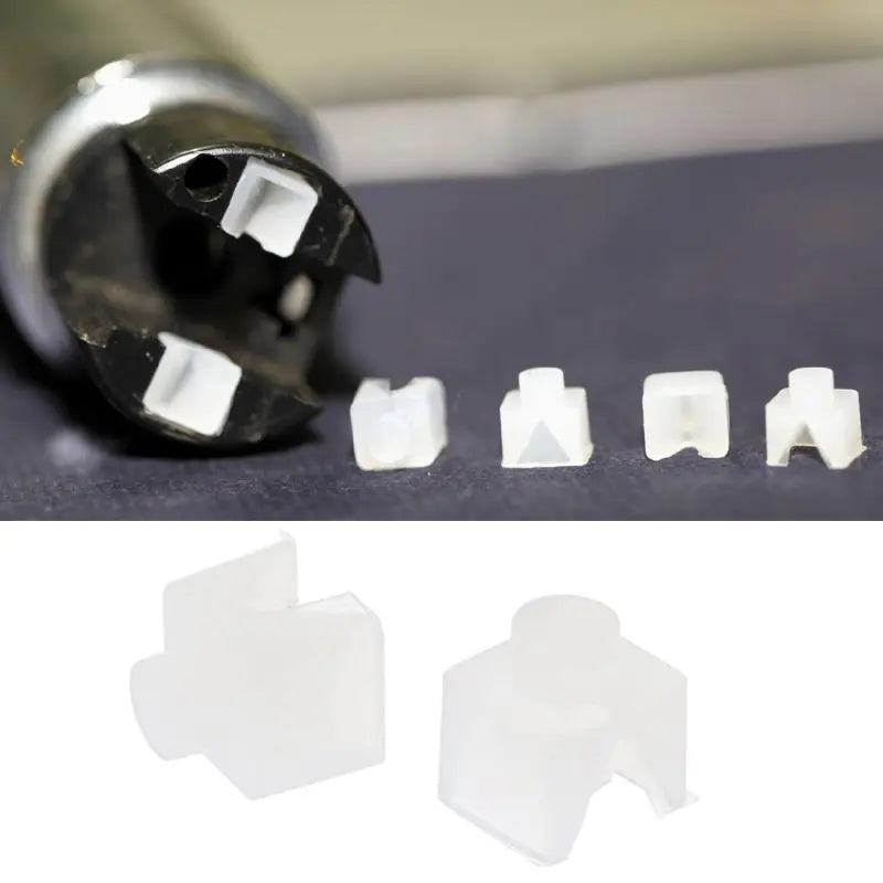 1 Pair V Block Tonarmlager Tone Bearings Set Replacement for Lenco Vinyl Record Turntable