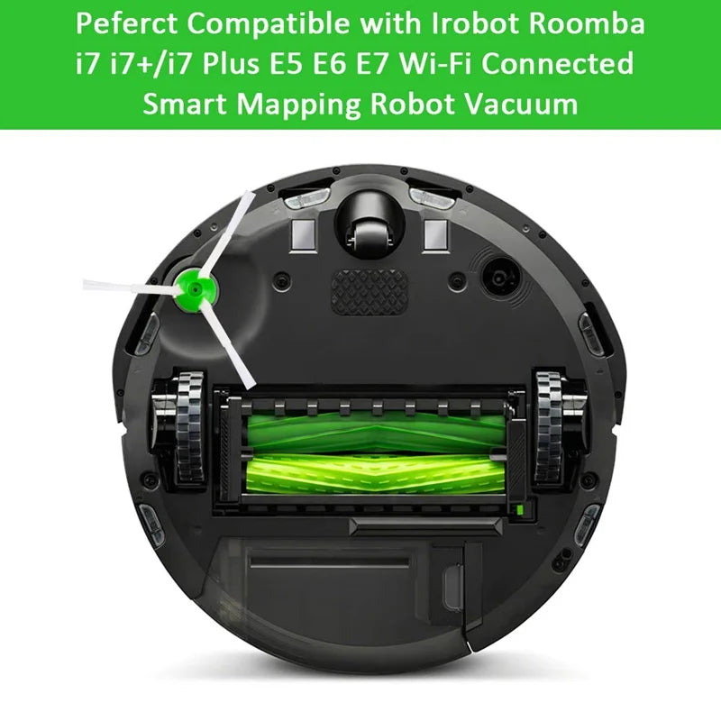 Vacuum Cleaner Accessories Kit For I7 Replacement Part Filter Compatible With Irobot Roomba I7 I7+/I7 Plus E5 E6 E7 Series