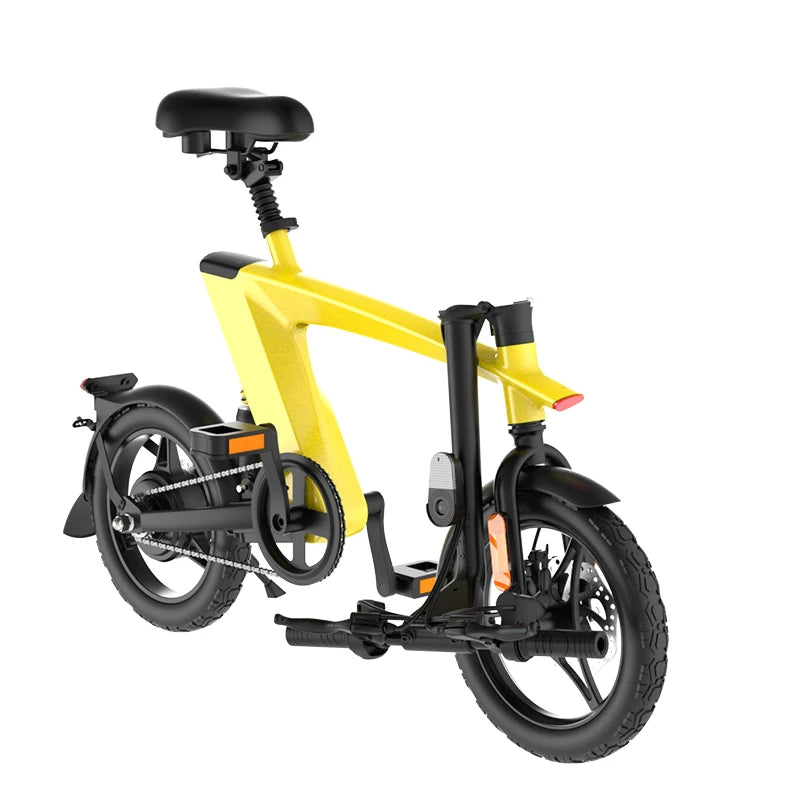 Eu Usa Uk Warehouse Electric Bike Rechargeable Battery 36v 250w 14 Inch Cargo Bike Electric Ebike E-cargo Family E Bicycle