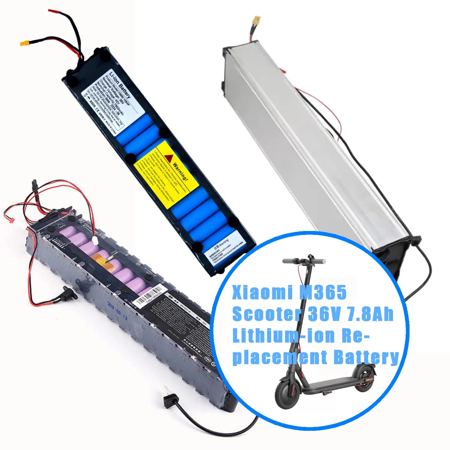 M365 1S PRO Upgrade Extra Lithium Battery Pack 36V9.0Ah Electric Scooter Accessories for Xiaomi M365 Pro2 Additional Repair