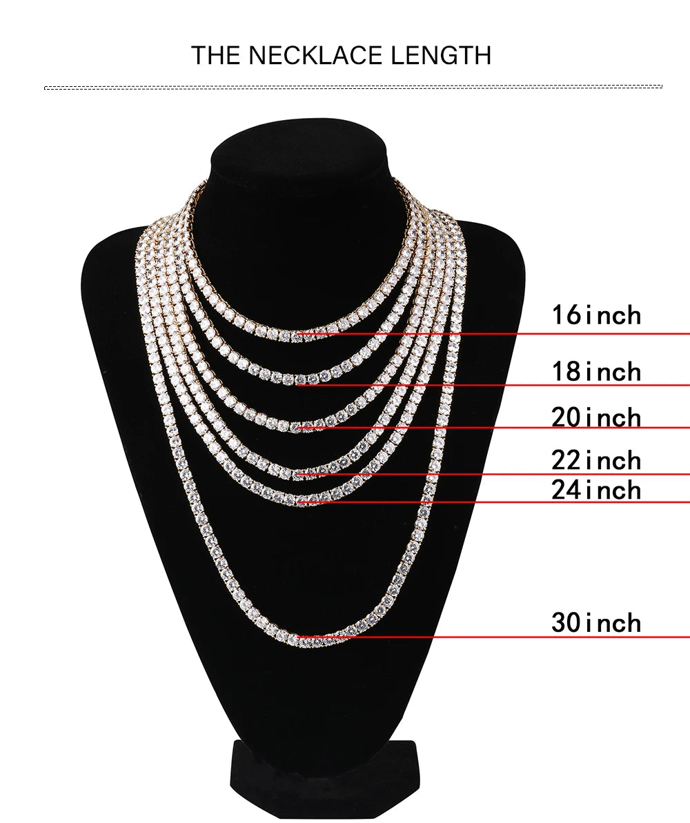 TOPGRILLZ Hip Hop Pico Harvey Cross Pendant Necklaces Micro Pave AAAA+ CZ Necklace 18'' 20'' 24" 30" Link Dropping