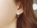 Best Selling Wild Fashion Simple Pearl Bean  Earrings Style Women Girls Earrings Jewelry Wholesale Crystal Earrings Brincos