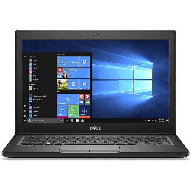 DellLatitude 7280 Laptop 95% Nouveau Portable Professionnel Intel Core I5-7th 8GB RAM 256GB SSD 512GB 1TB 12.5 Inch Win-10 Pro