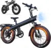 Drop Shipping Brushless Motor 48v/36v 75km Range 20 Inch Fat Tire Road Bicycle EU/US Warehouse Electric Bike