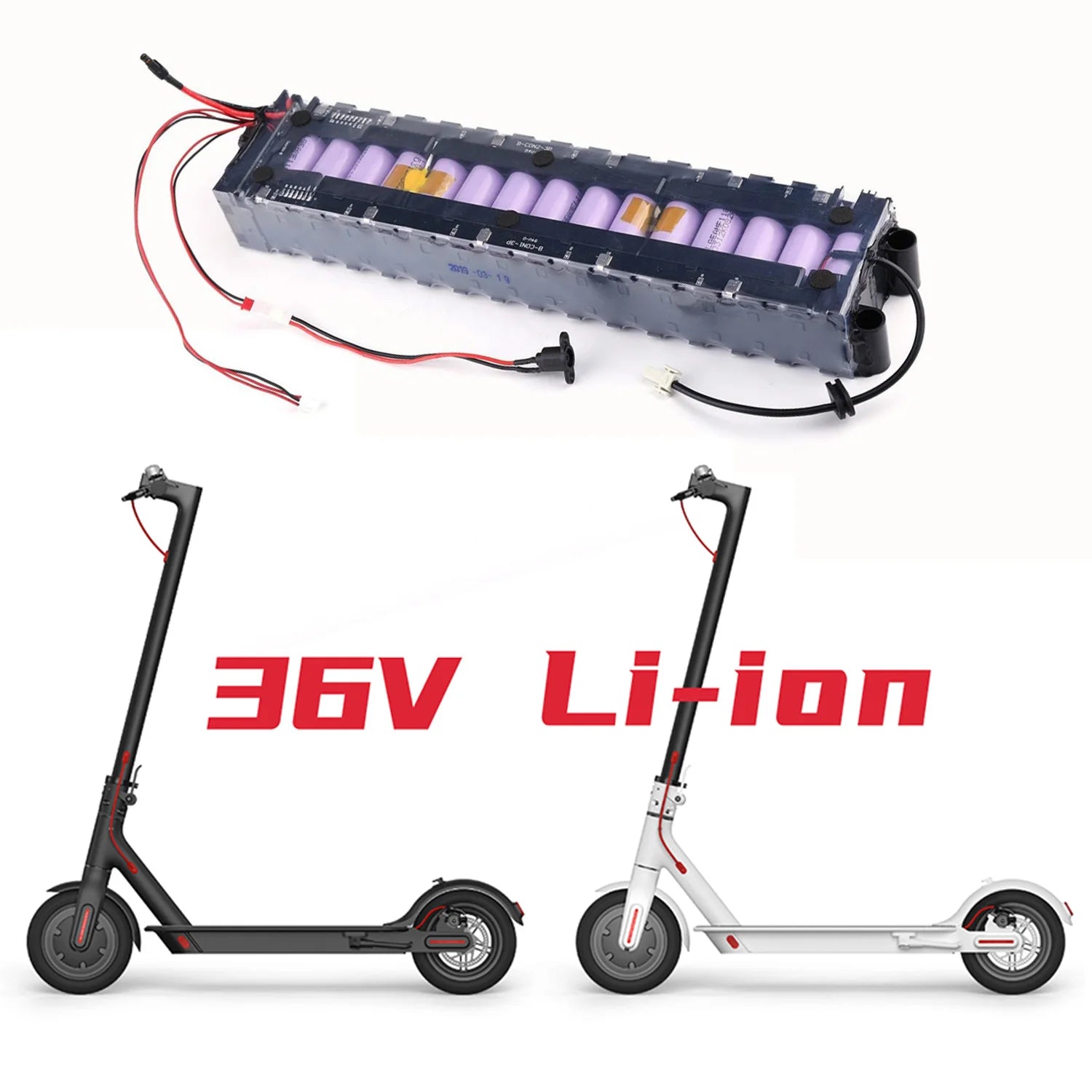 M365 1S PRO Upgrade Extra Lithium Battery Pack 36V9.0Ah Electric Scooter Accessories for Xiaomi M365 Pro2 Additional Repair